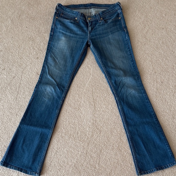 Levi's Women's Hip Flare Jeans Blue - Picture 1 of 6